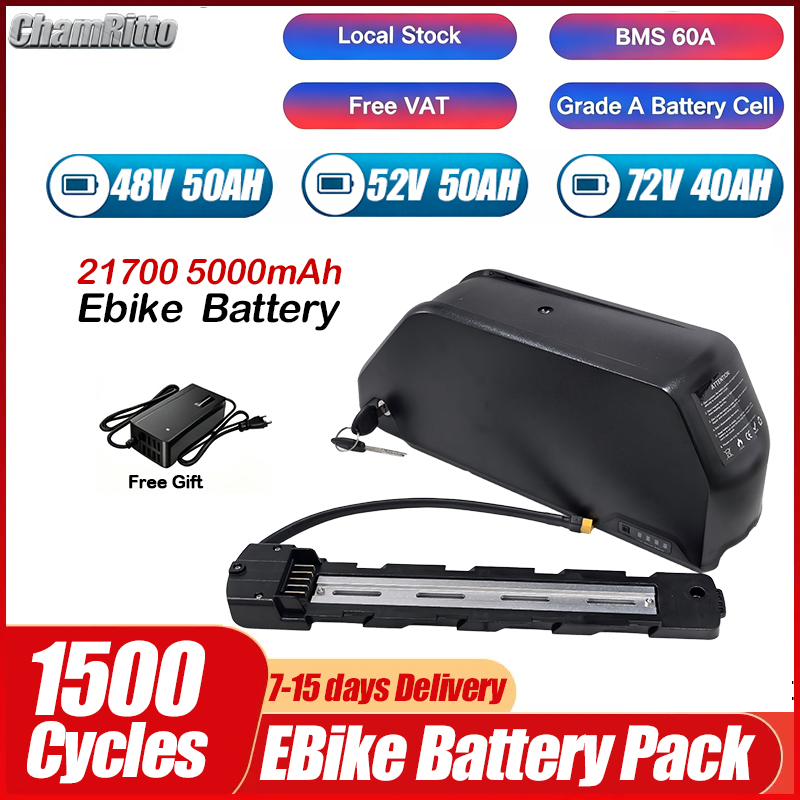 Electric Bicycle Battery 72V 30Ah - 電動自転車 36V 48V 52V 25Ah 30Ah