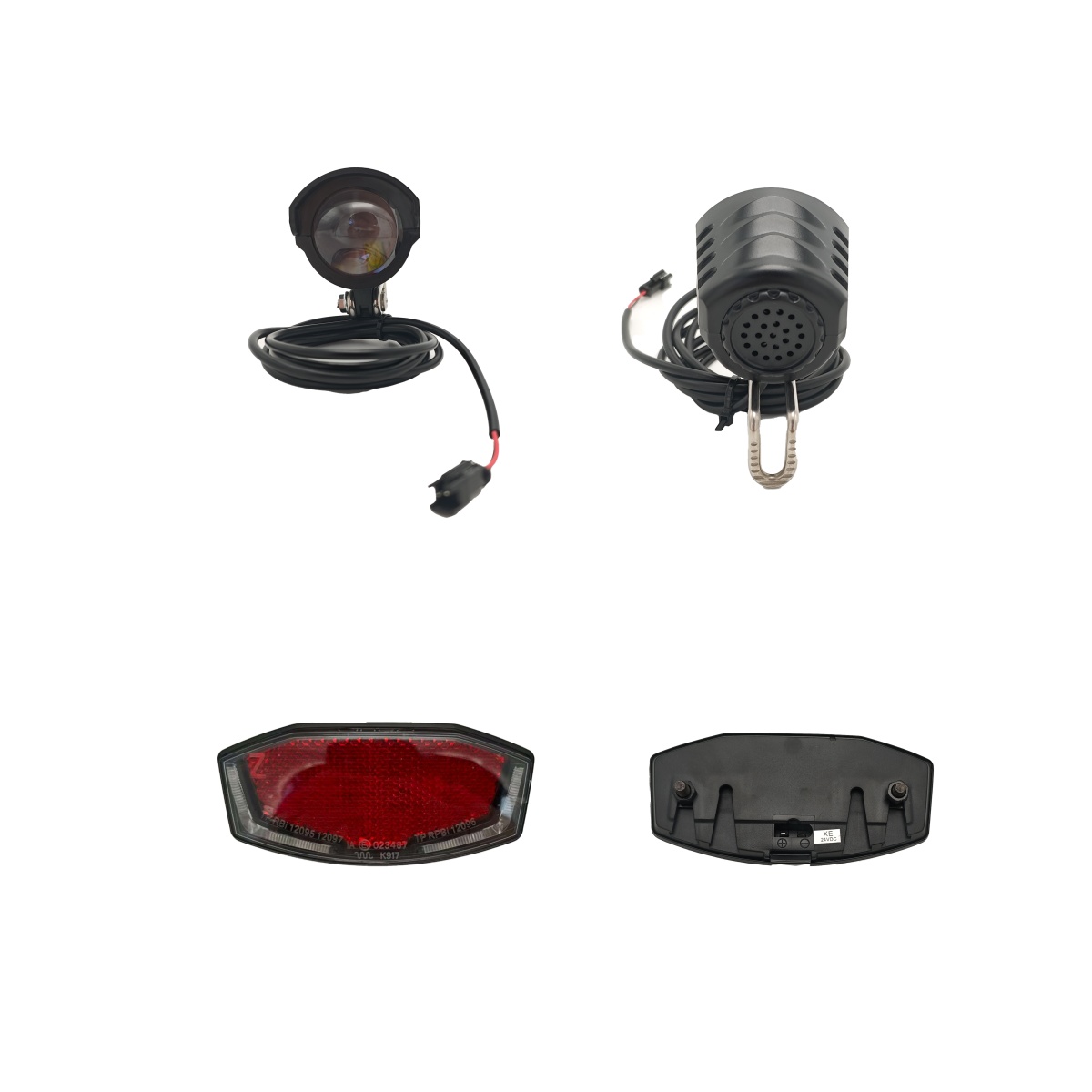 Tongsheng Tsdz2B Mid Drive Motor - Tongsheng TSDZ2B TSDZ2 TSDZ8 TSDZ16ミッドドライブモーターキット用6Vヘッドライトとテールライト