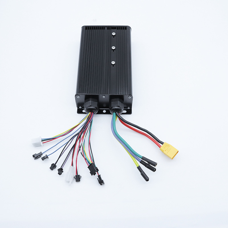 Sine Wave Controller 48V 72V 80A - 電動自転車用正弦波コントローラーシステム,18チューブ,3000w,5000w,48v-72v,60a,80a