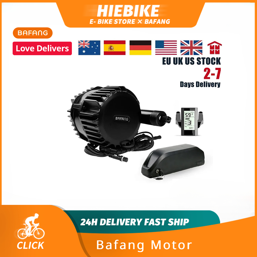 Bafang-電動自転車電動キット48V,52V,1000W - Mid Drive Motor Kit 52V 1000W のレビューと価格