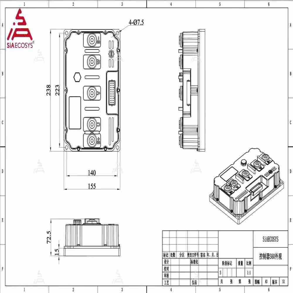 ND961200 Fardriver 96V 600A 12 - Programmable Bldc Motor Controller 96V のレビューと価格