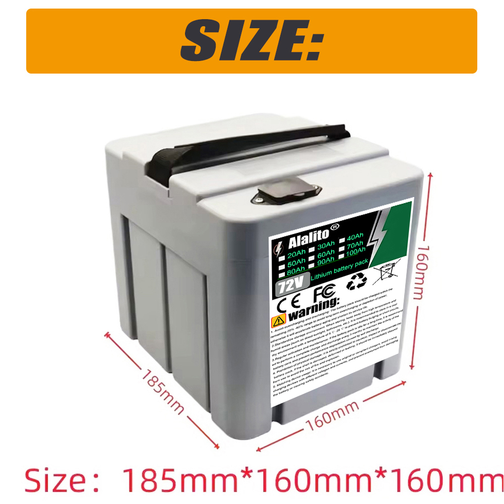 72Vリチウム電池、250～2000Wモーター機器用、20A - Electric Bicycle Battery 72V 30Ah のレビューと価格