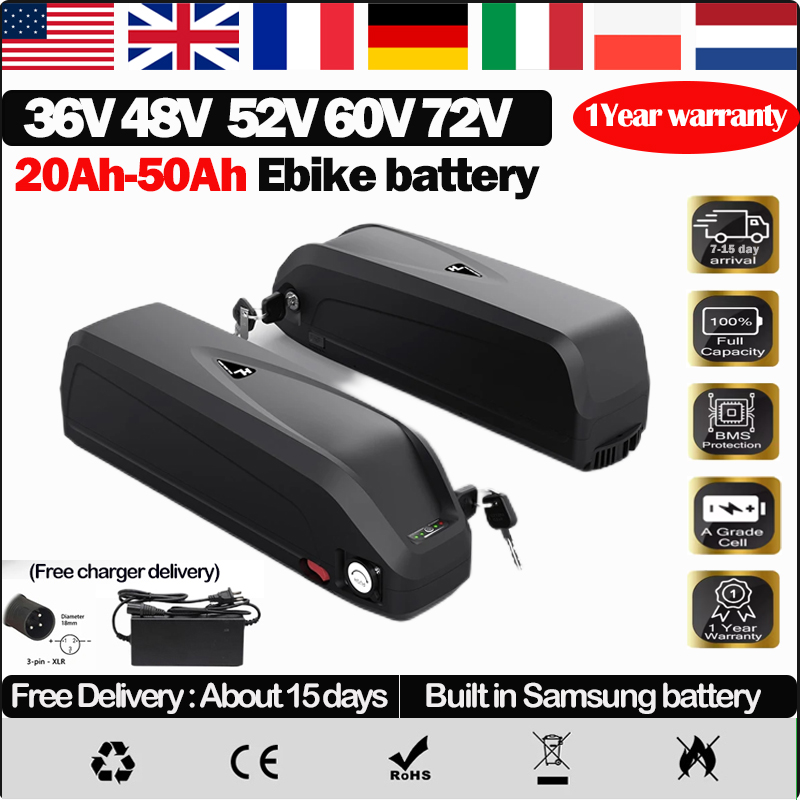 72V電動自転車バッテリー3000W 60Ah電動バイクバッ - Ebike Conversion Kit 72V 3000W のレビューと価格