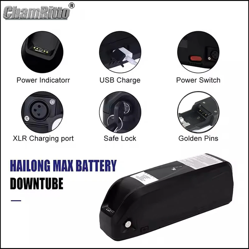 72V60V 48V 20AH 52V 36V 30AH 4 - Ebike Battery 48V 20Ah Hailong のレビューと価格
