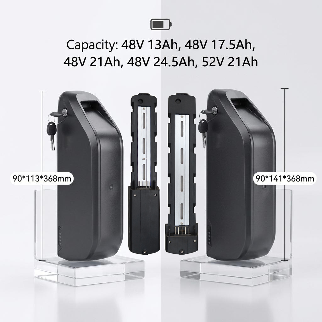 48ボルトHailong電動自転車バッテリー 48V 13A - Ebike Battery 48V 20Ah Hailong のレビューと価格