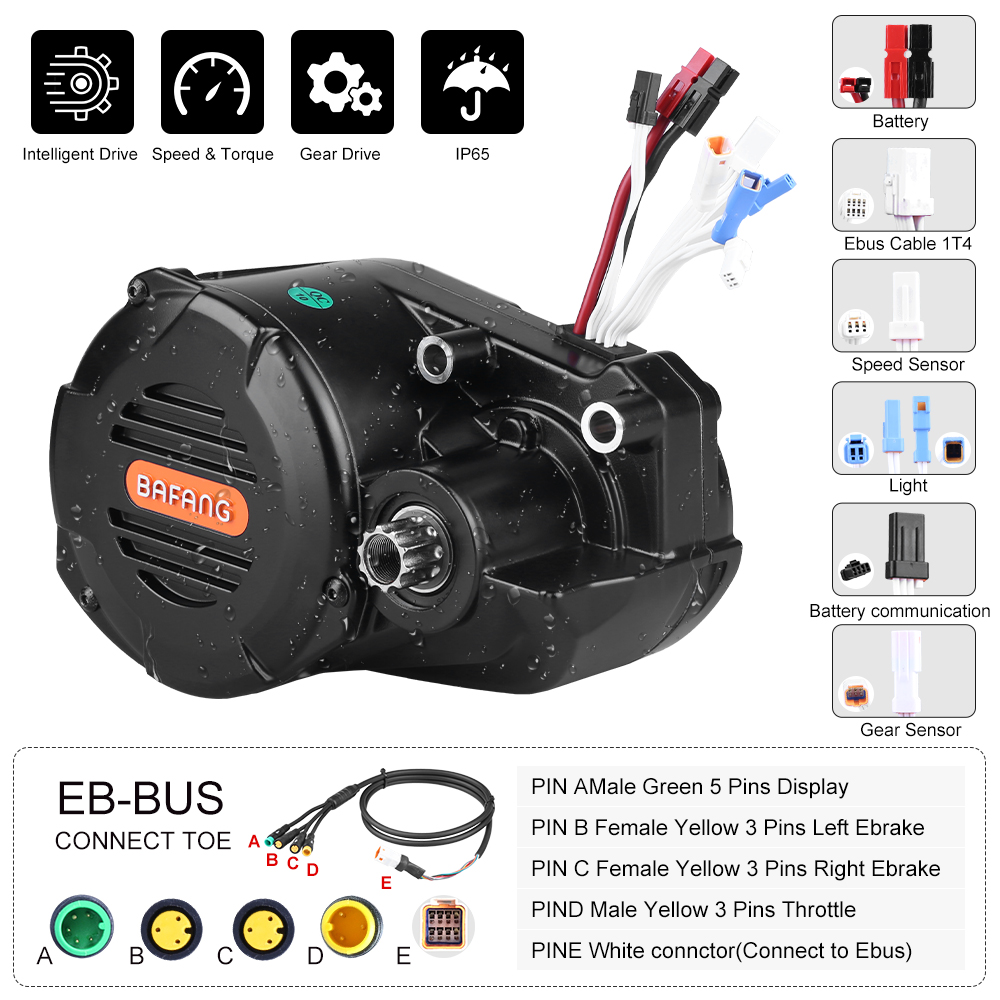 Bafang M620 G510 48V 52V 1000W - Mid Drive Motor Kit 52V 1000W のレビューと価格