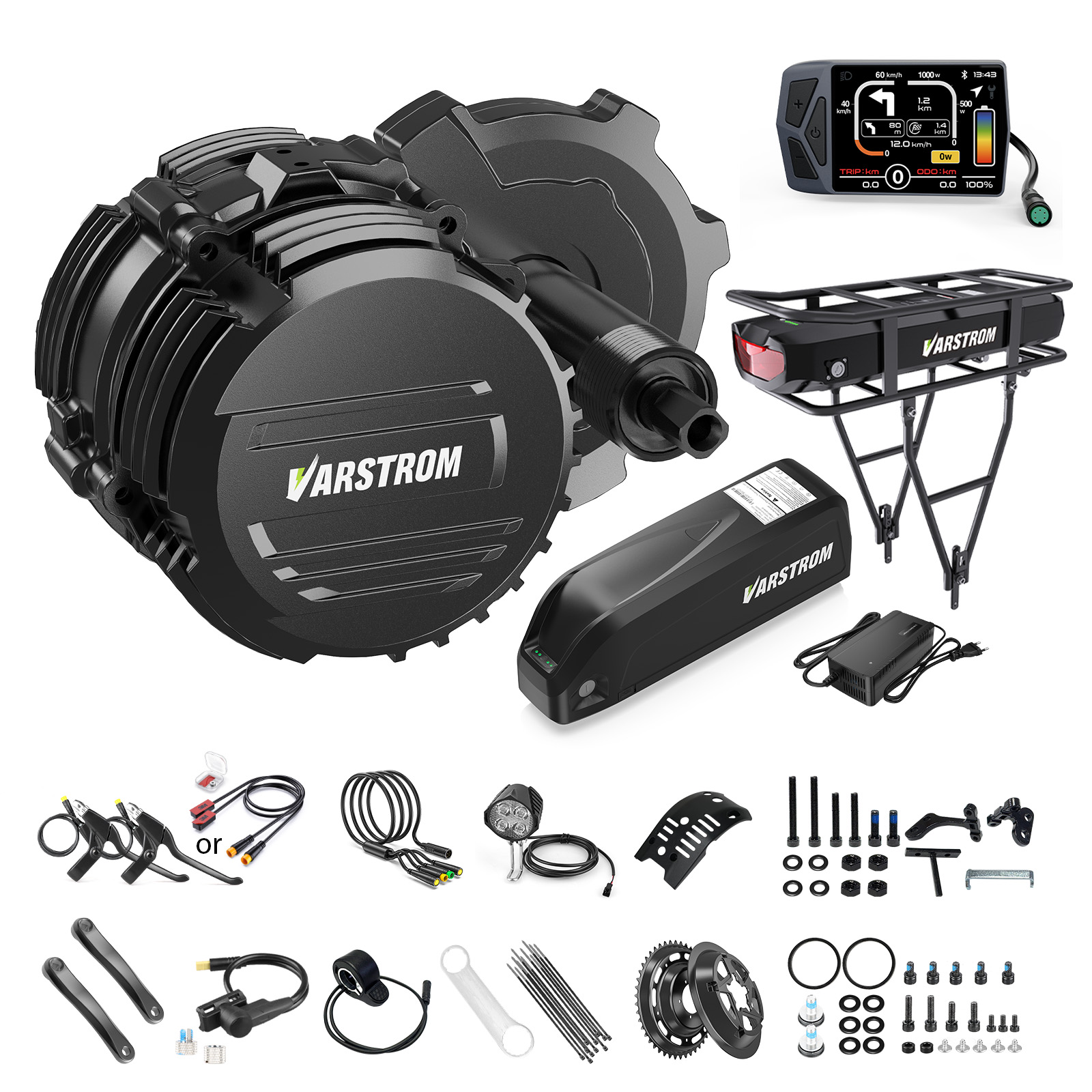 [米国在庫] Varstrom 48V500W 750W ミ - Tongsheng Tsdz2B Mid Drive Motor のレビューと価格