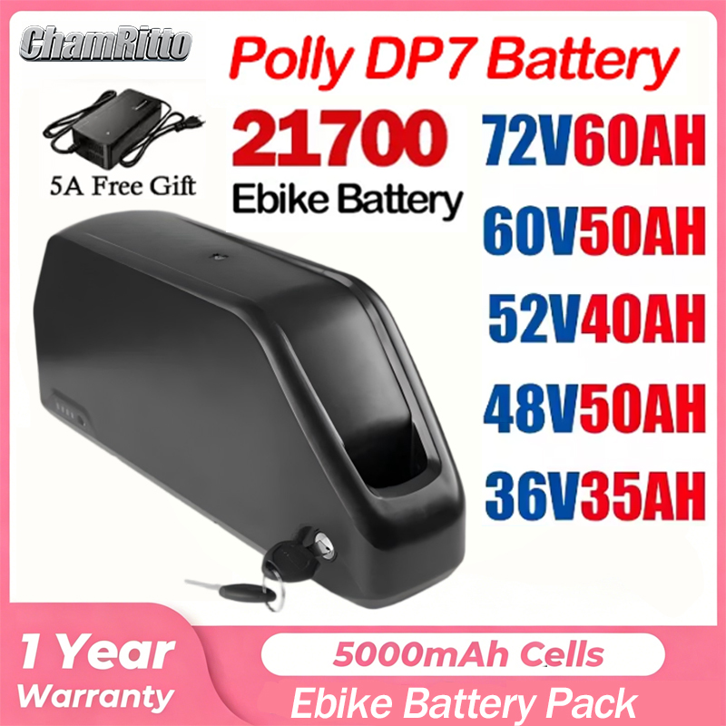 52V50Ah Hailong Polly 48V 60V  - Electric Bicycle Battery 72V 30Ah のレビューと価格